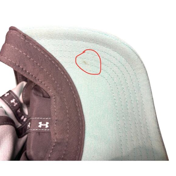 Women's Under Armour | Twisted Mint Renegade Cap | Baseball hat |Adjustable - Picture 8 of 8